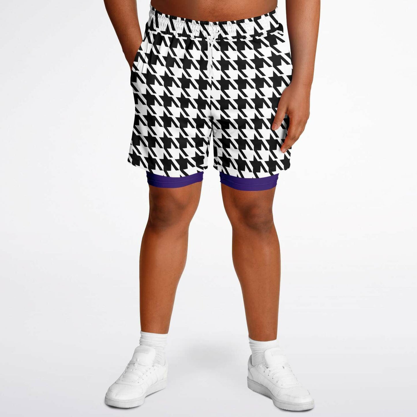 Fear Men's Double Layer Pocket Shorts