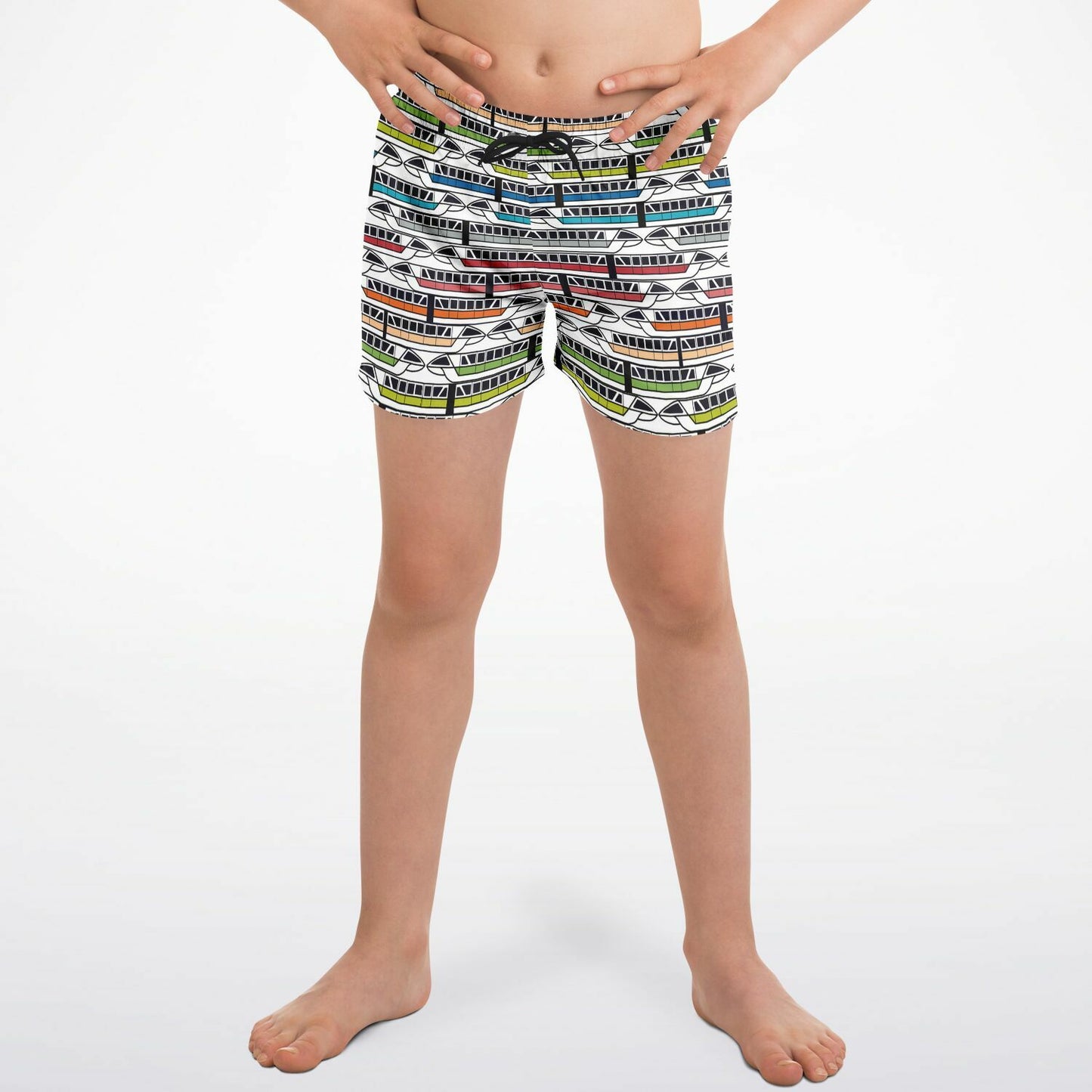 Monorail Collection Boy's Swim Trunks