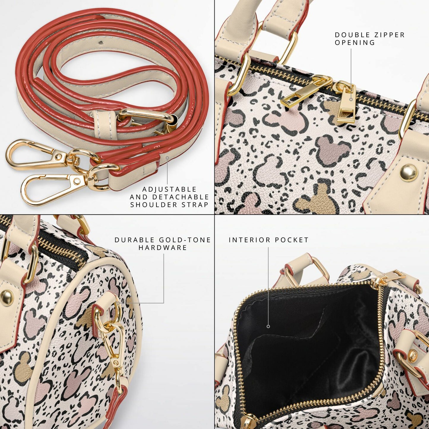 Leopard Crossbody Handbag