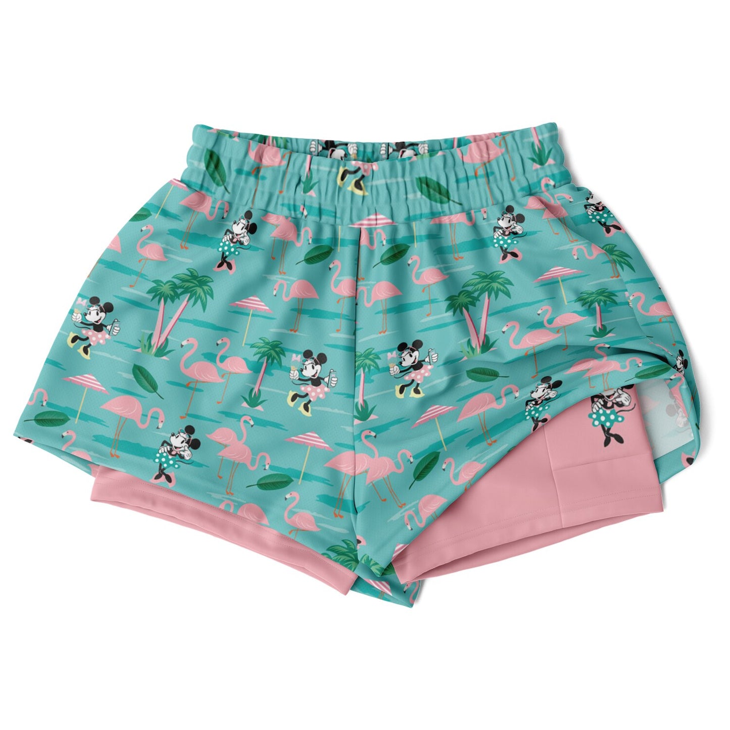 Flamingo Collection Women's Double Layer Pocket Shorts