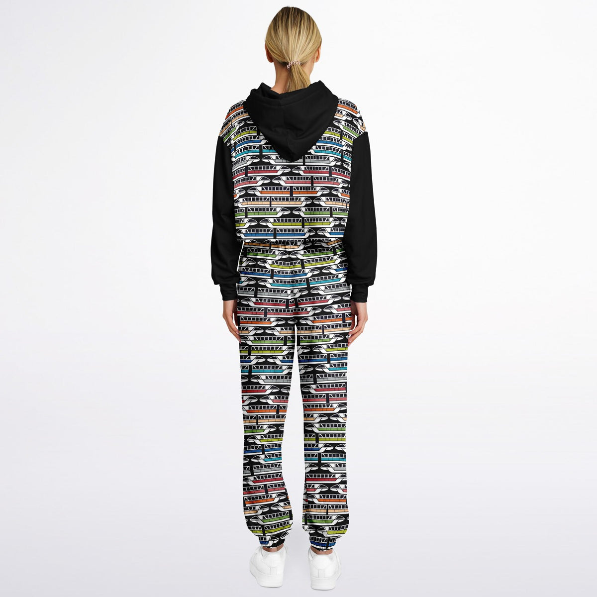 Monorail Cropped Hoodie & Sweatpants