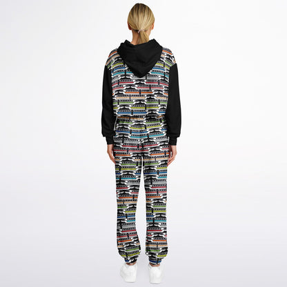 Monorail Cropped Hoodie & Sweatpants