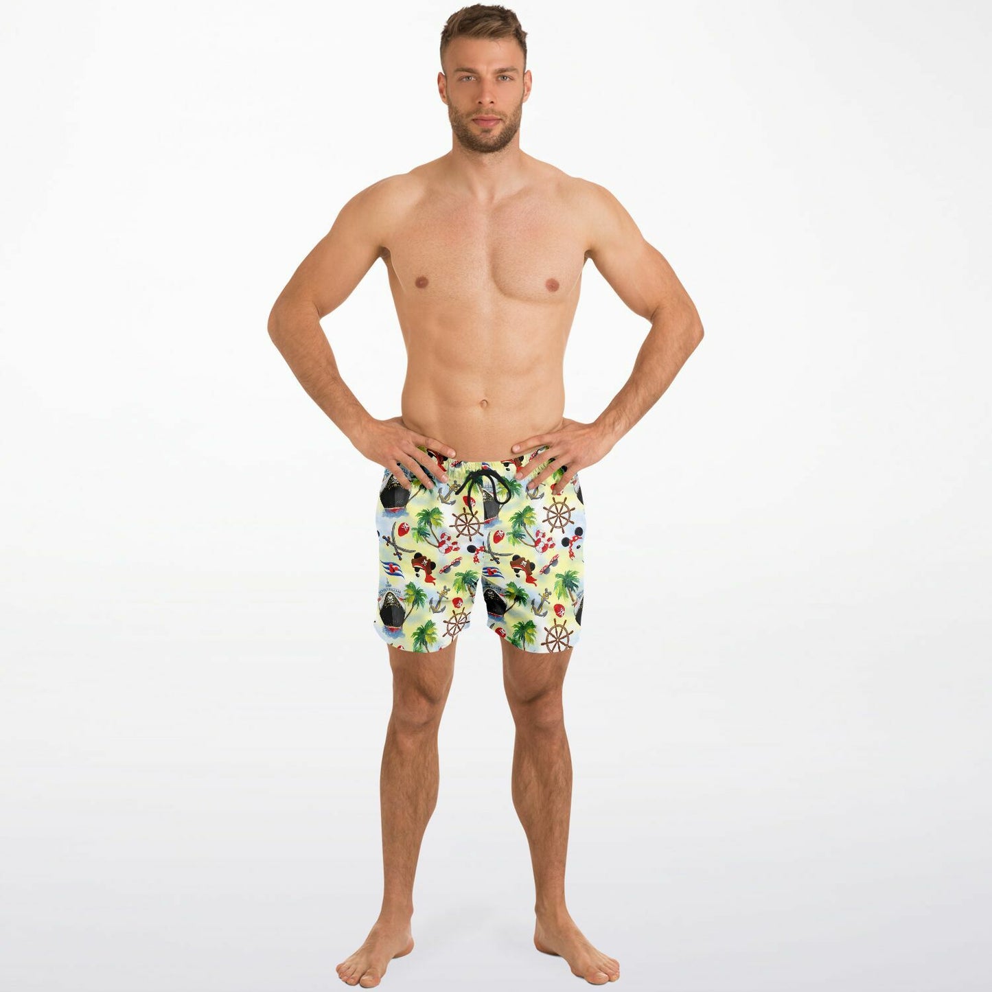 Pirate Men's Swim Trunks