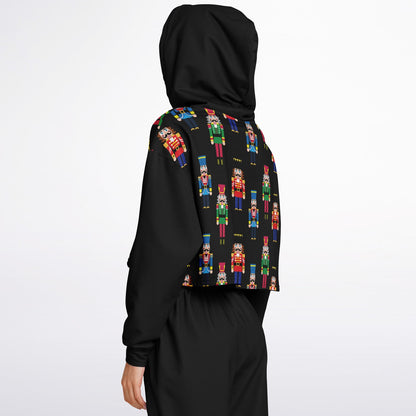 Nutcracker Cropped Hoodie