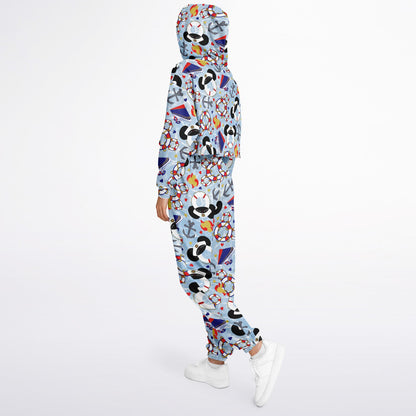 Cruise Collection Cropped Hoodie & Sweatpants