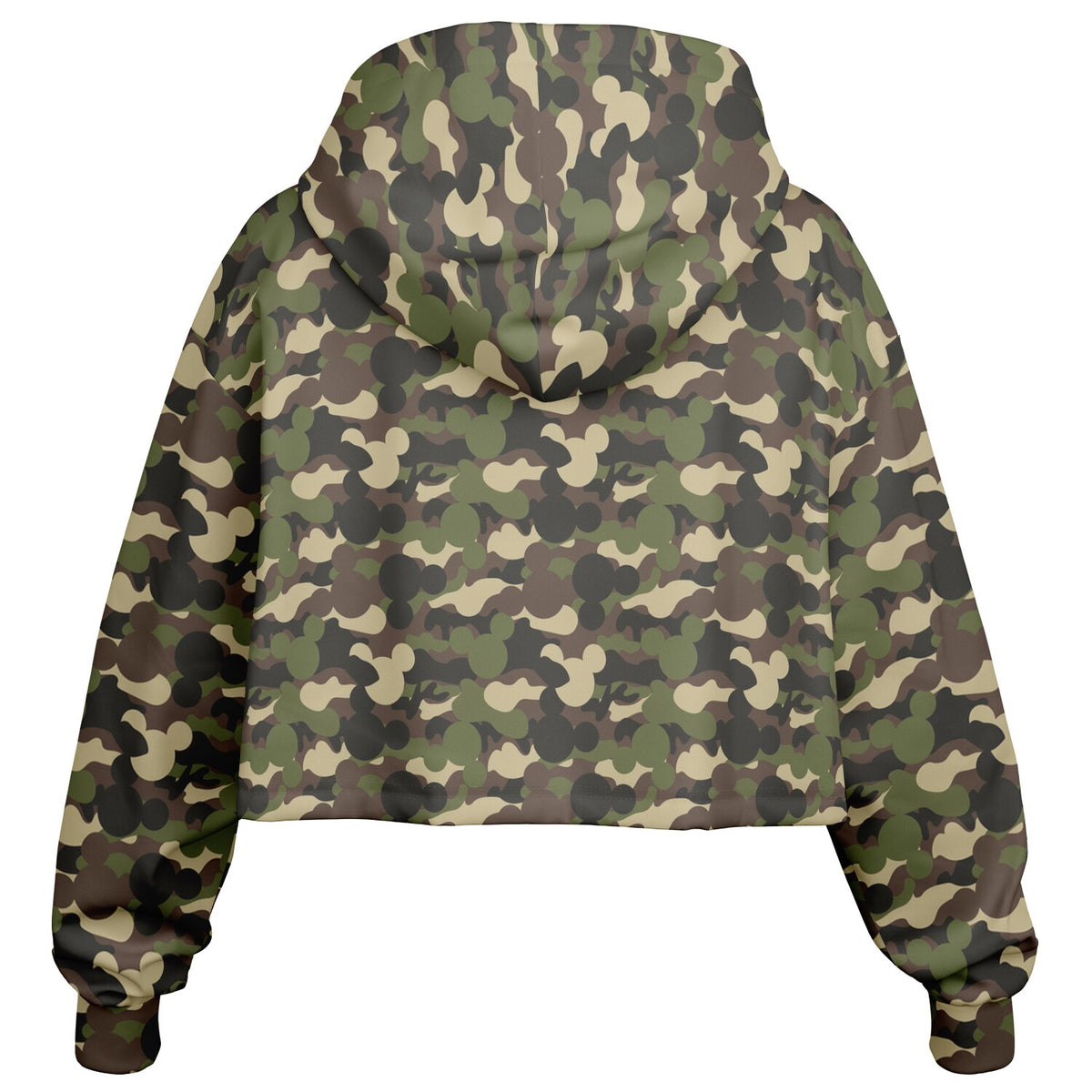 Camo Collection Cropped Hoodie