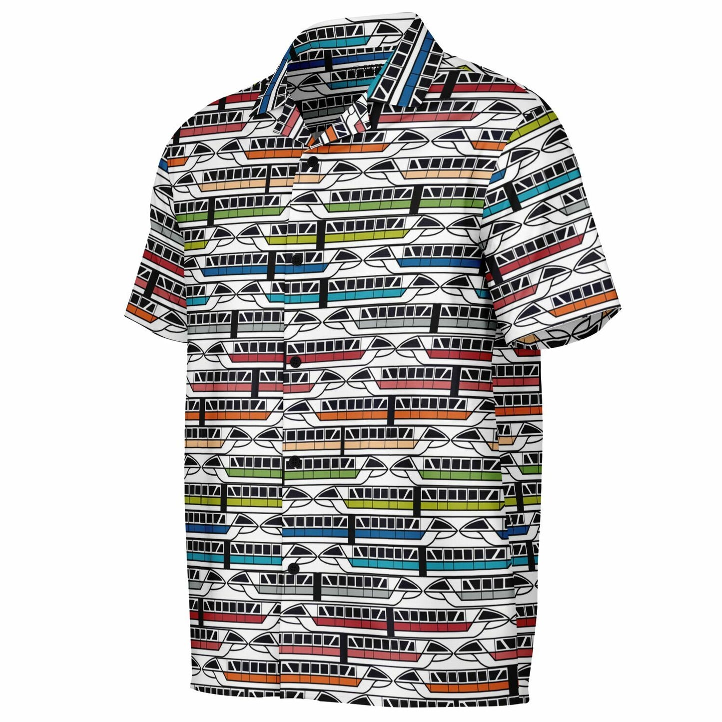 Monorail Collection Short Sleeve Button-Down Shirt