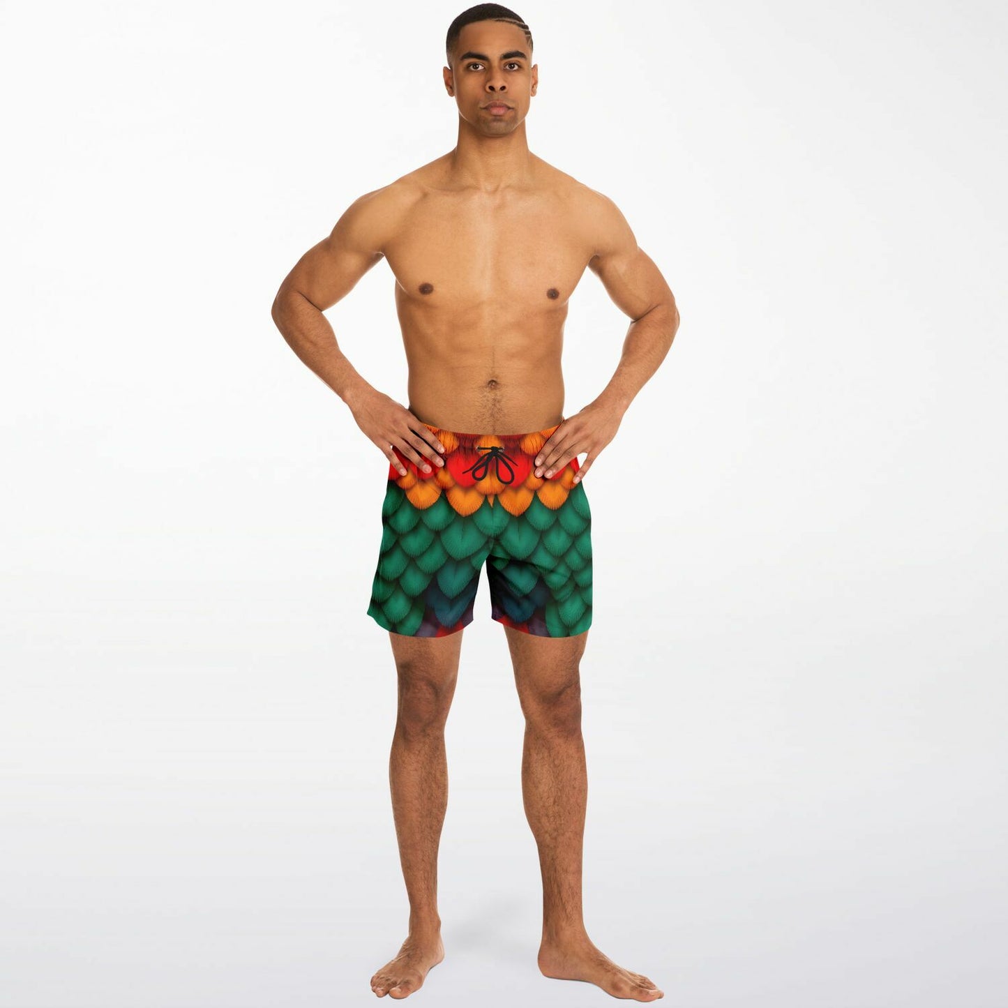 Crazy Bird Swim Trunks Men