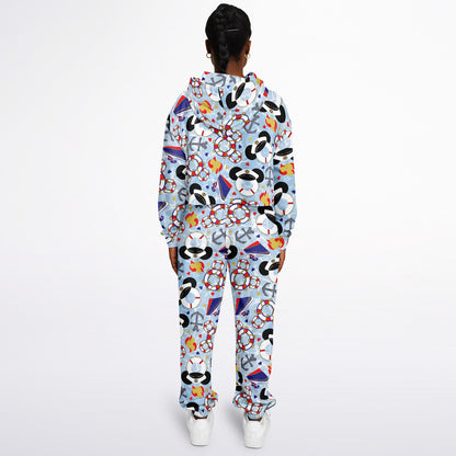 Cruise Collection Cropped Hoodie & Sweatpants
