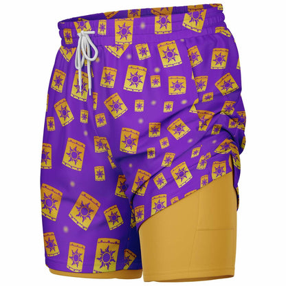 Men's Lanterns Double Layer Pocket Shorts