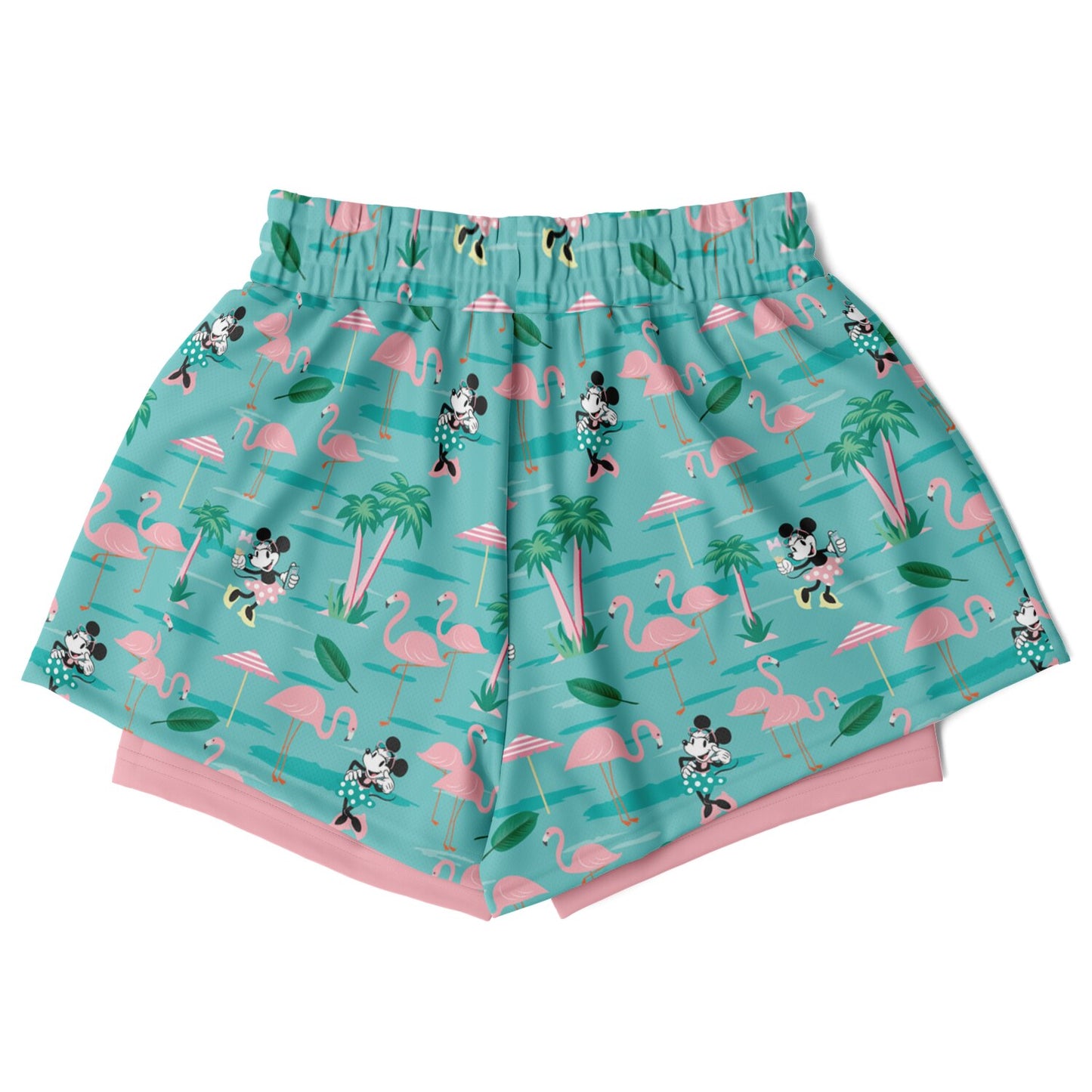 Flamingo Collection Women's Double Layer Pocket Shorts
