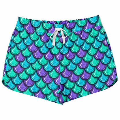 Mermaid Athletic Loose Shorts