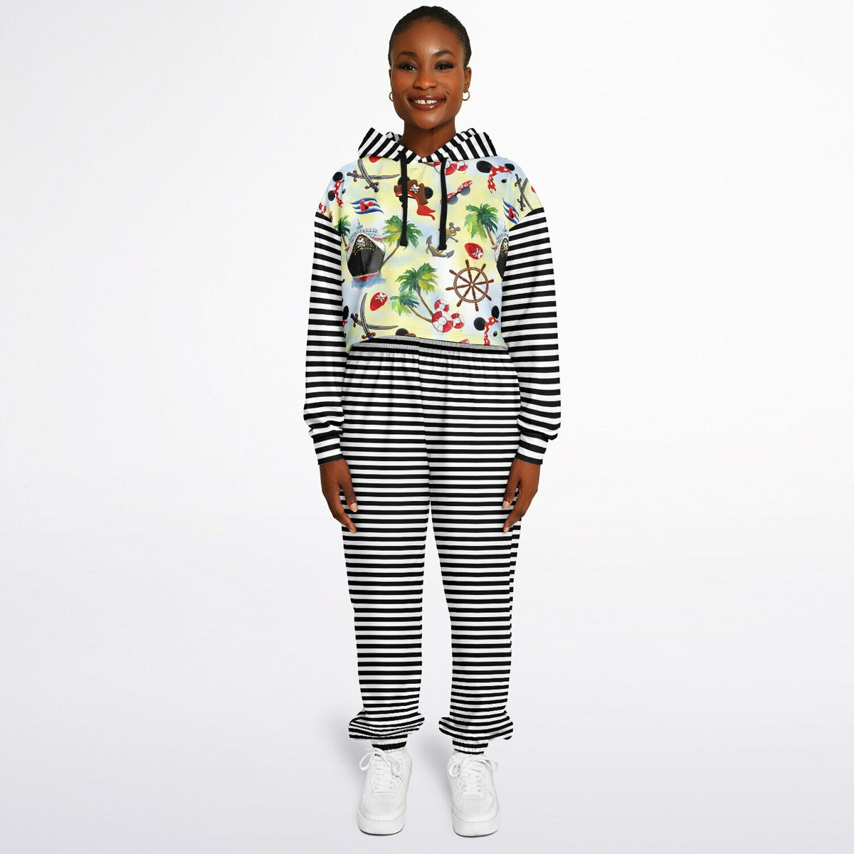 Pirate Collection Cropped Hoodie & Sweatpants