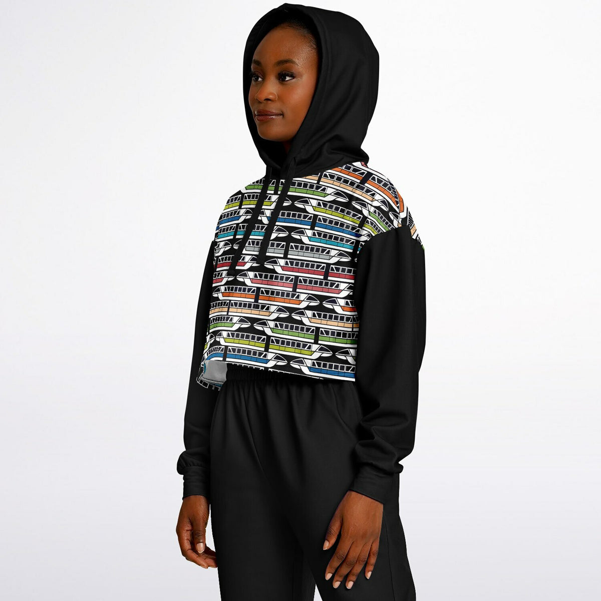 Monorail Cropped Hoodie