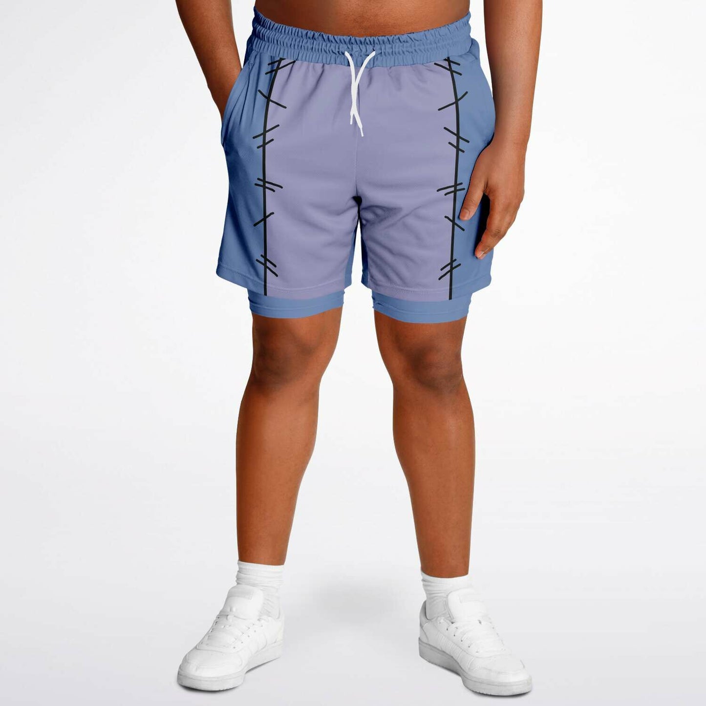 Donkey Men's Double Layer Pocket Shorts