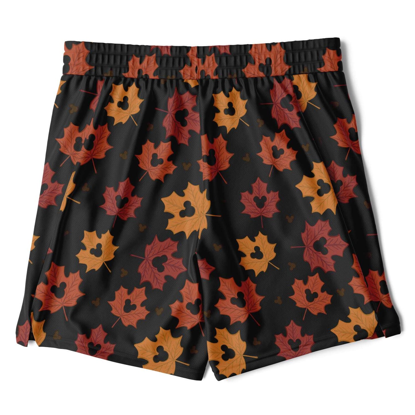 Leaf Collection Men's Double Layer Pocket Shorts - Dark