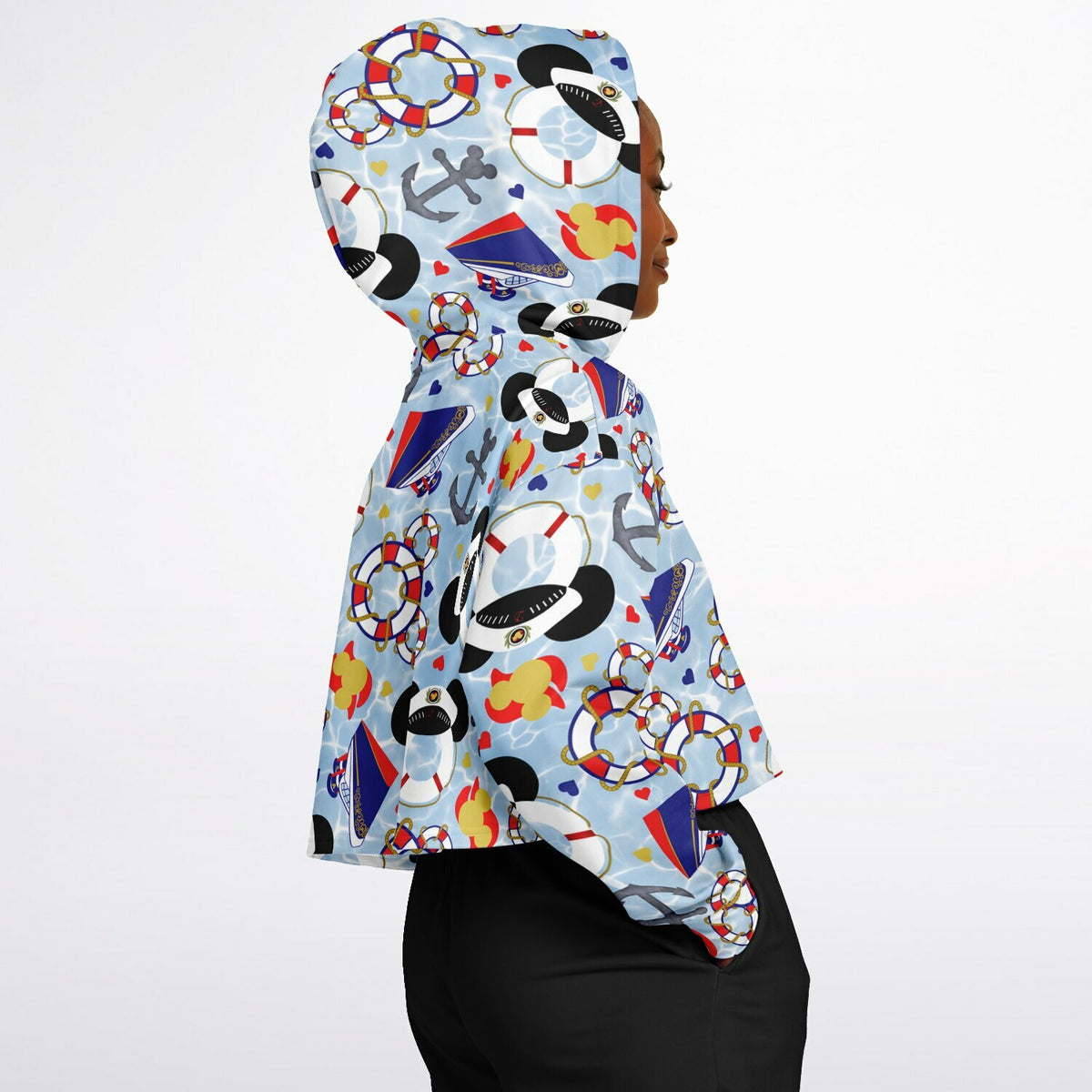 Cruise Collection Cropped Hoodie