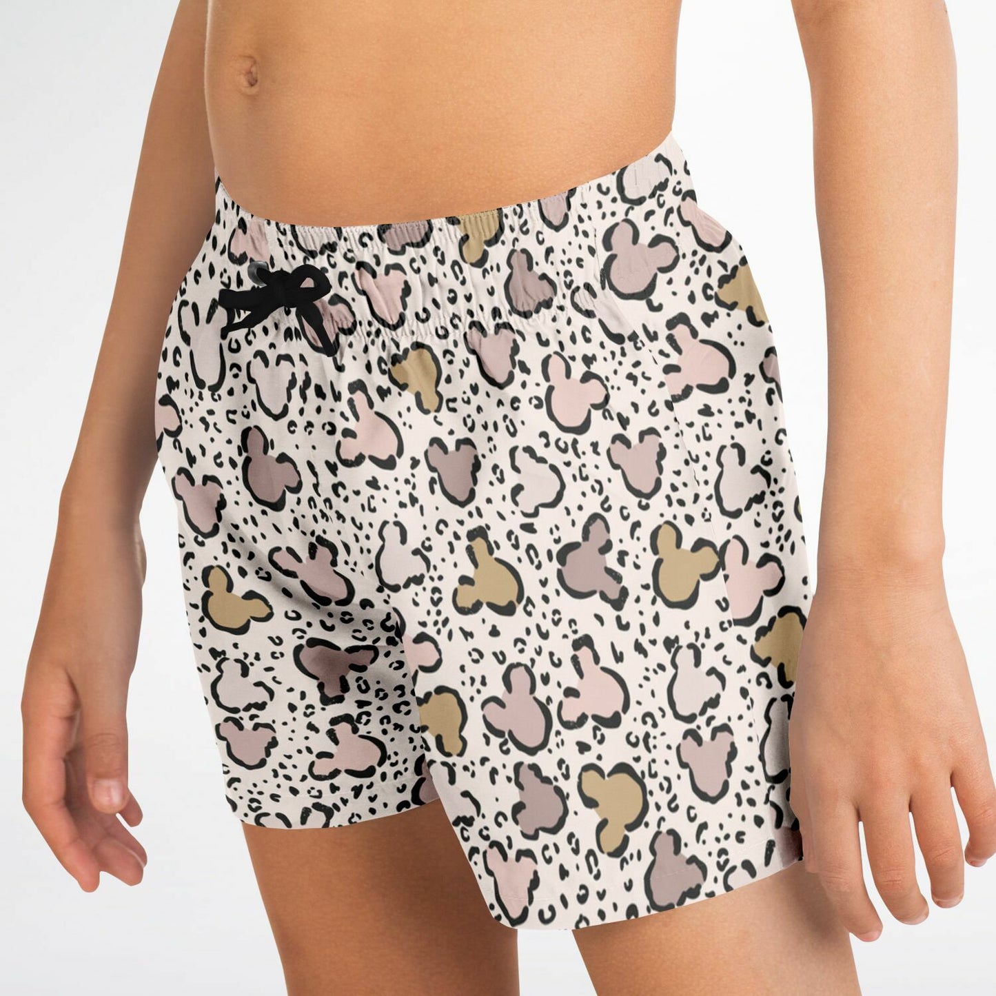 Boys Leopard Swim Trunks
