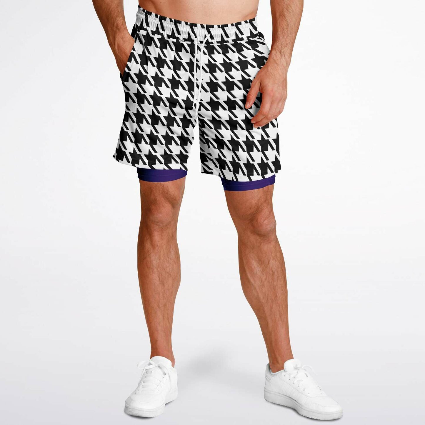 Fear Men's Double Layer Pocket Shorts