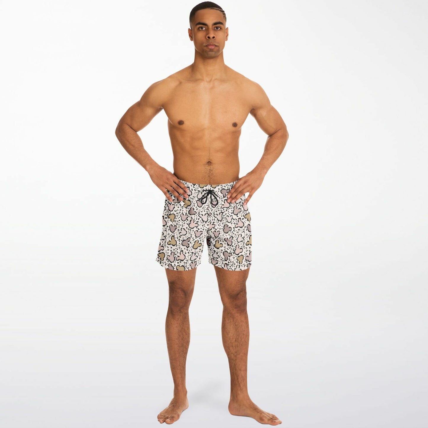Men's Leopard Swim Trunks