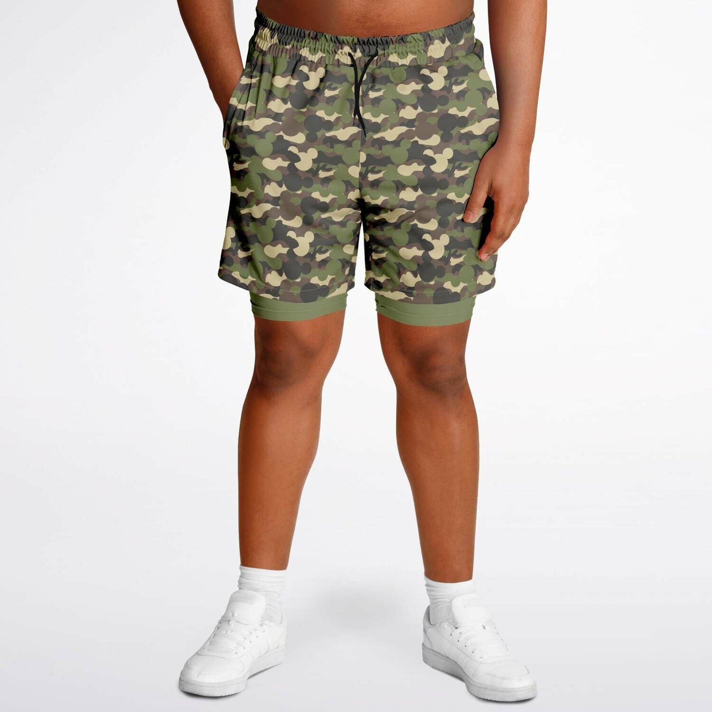 Camo Collection Men's Double Layer Shorts