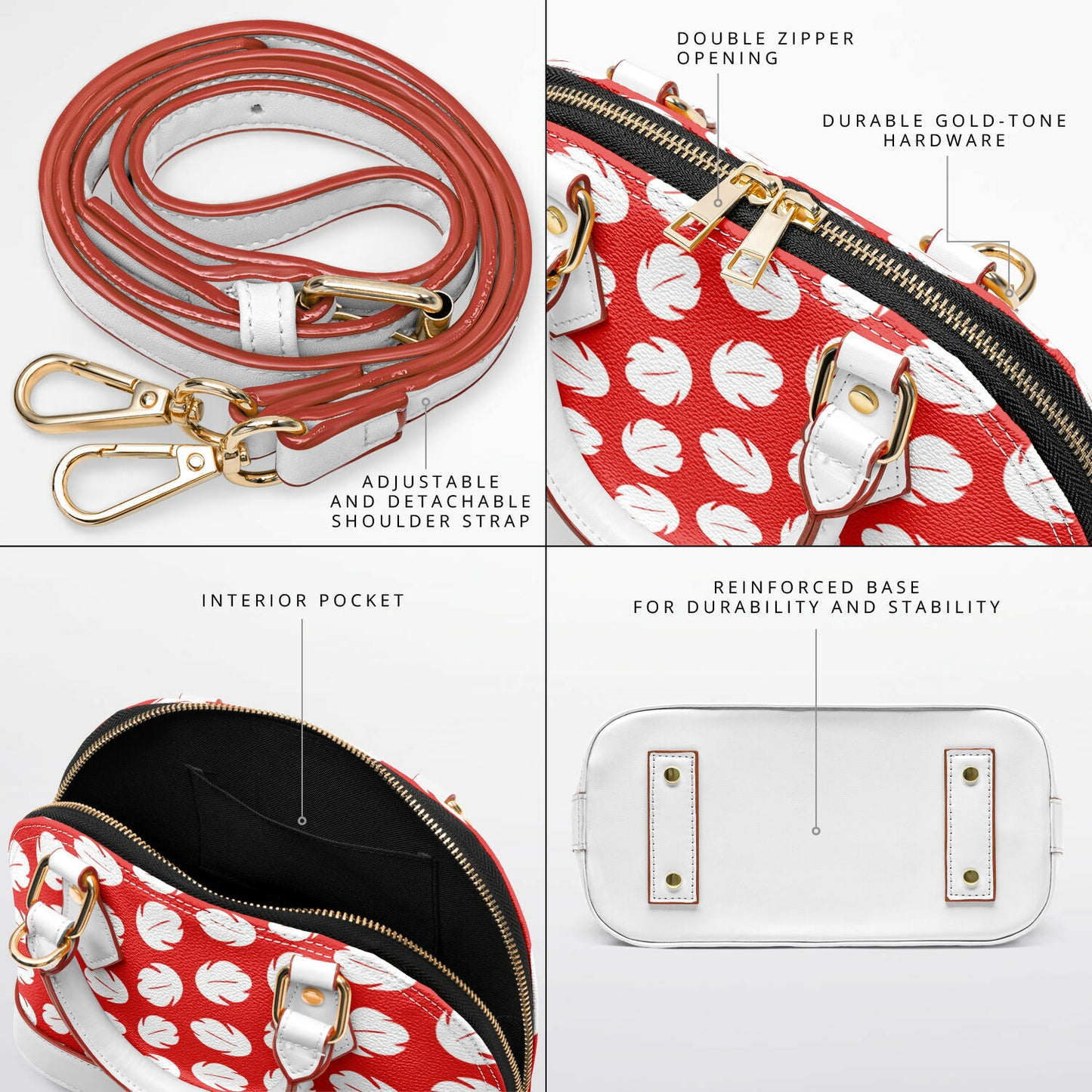 Hawaiian Dome Satchel Handbag