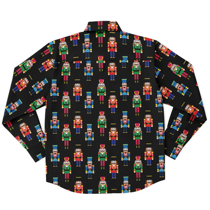 Nutcracker Long Sleeve Button Down Shirt