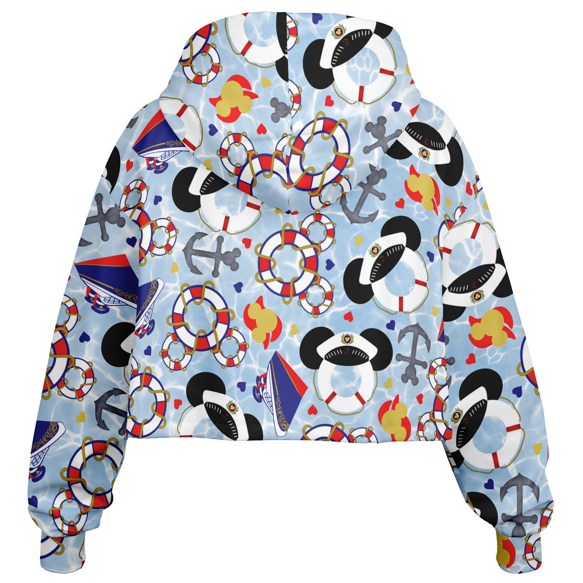 Cruise Collection Cropped Hoodie