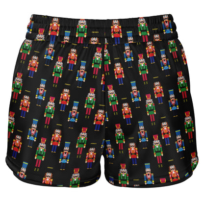 Nutcracker Double Layer Pocket Shorts