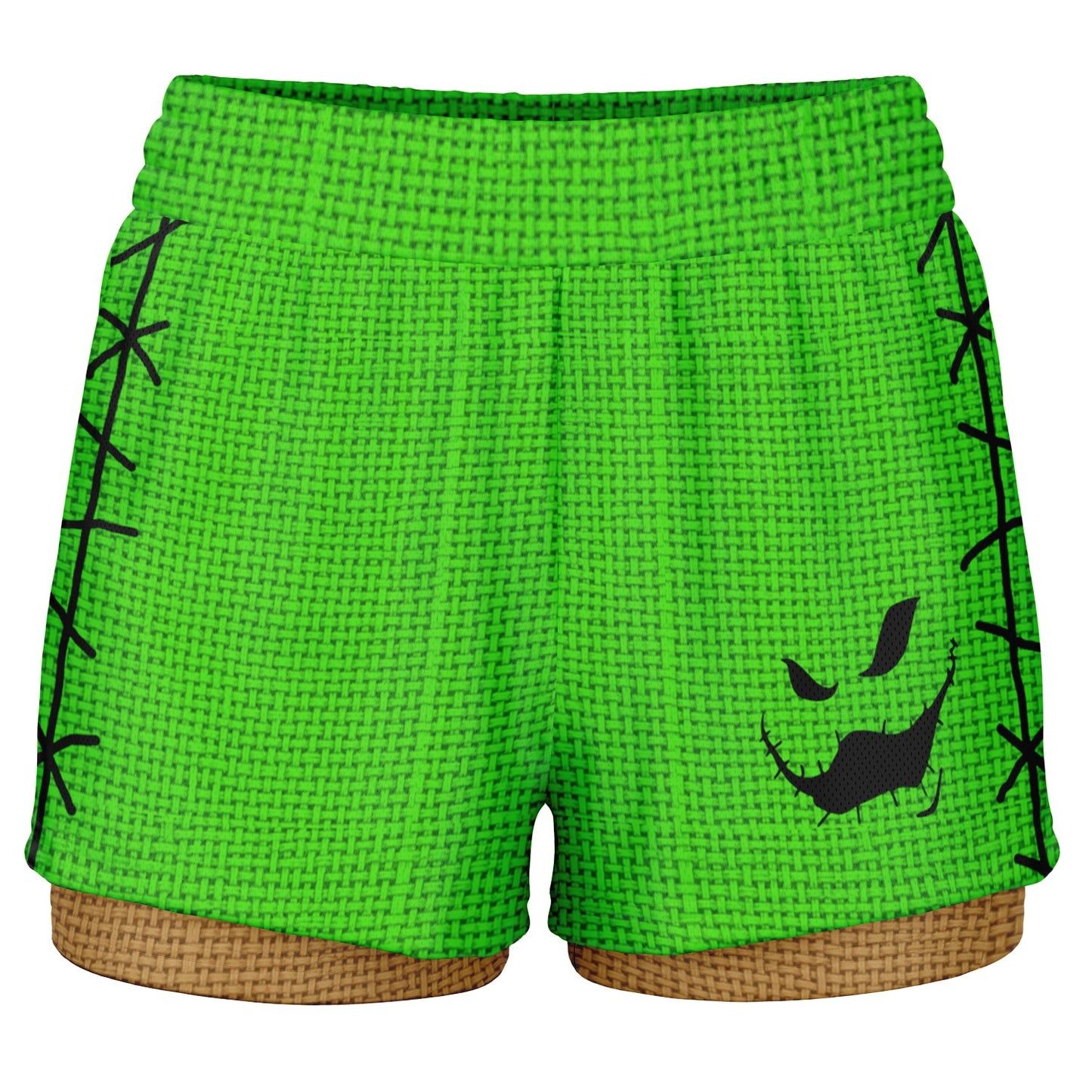 Nightmare Collection BoogieMan Double Layer Pocket Shorts