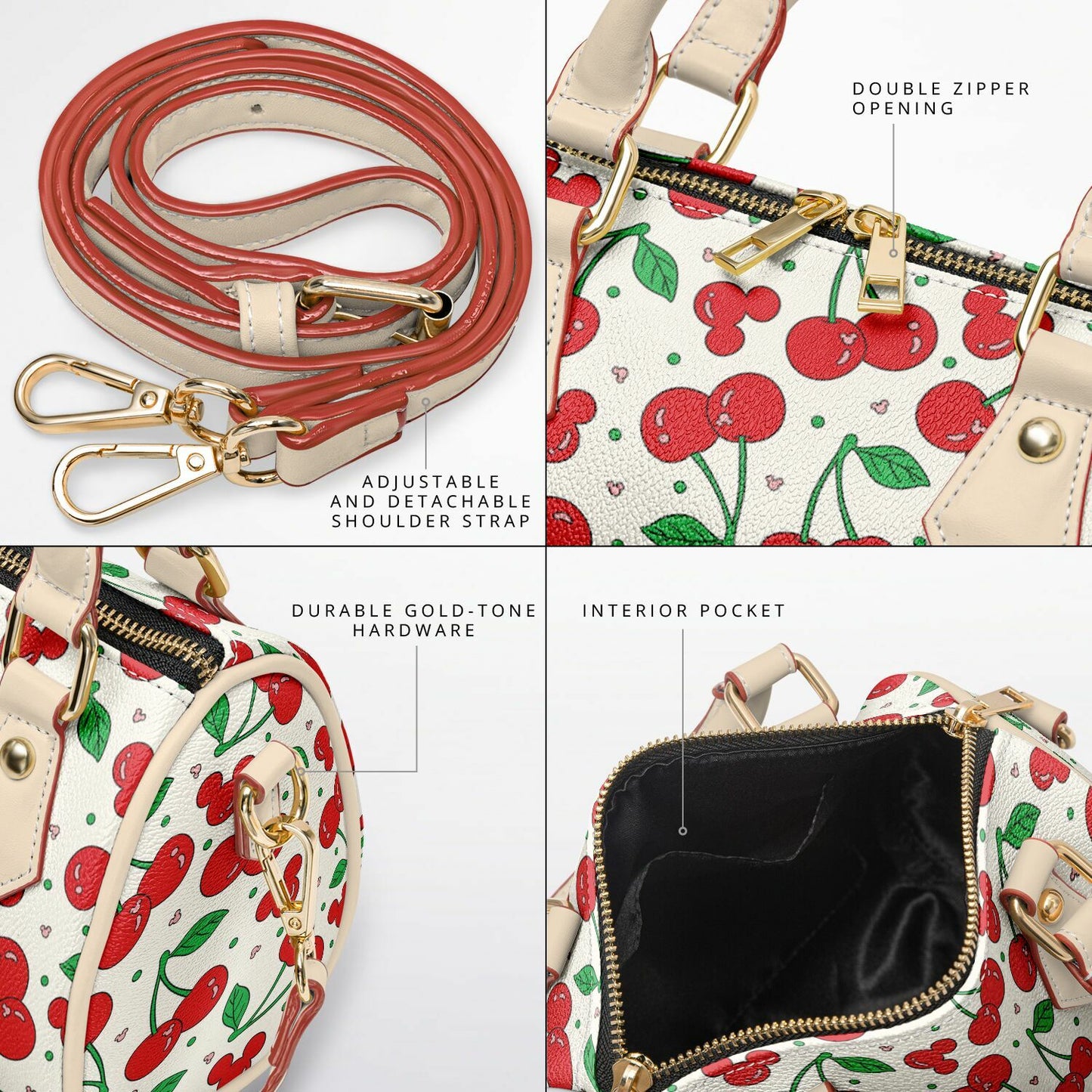 Cherry Collection Crossbody Handbag