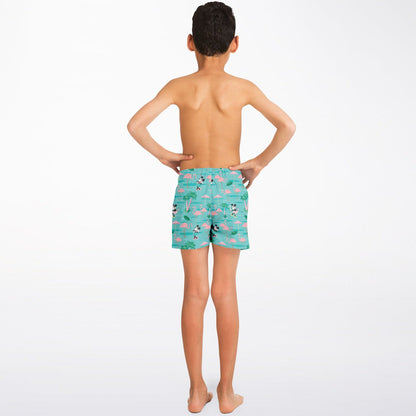Flamingo Collection Boys Swim Trunks