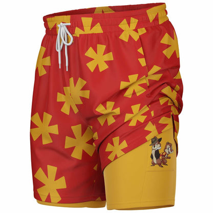 Rescue Men's Double Layer Pocket Shorts