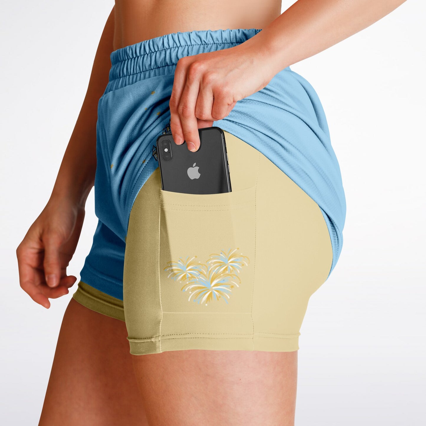 Castle Double Layer Pocket Shorts