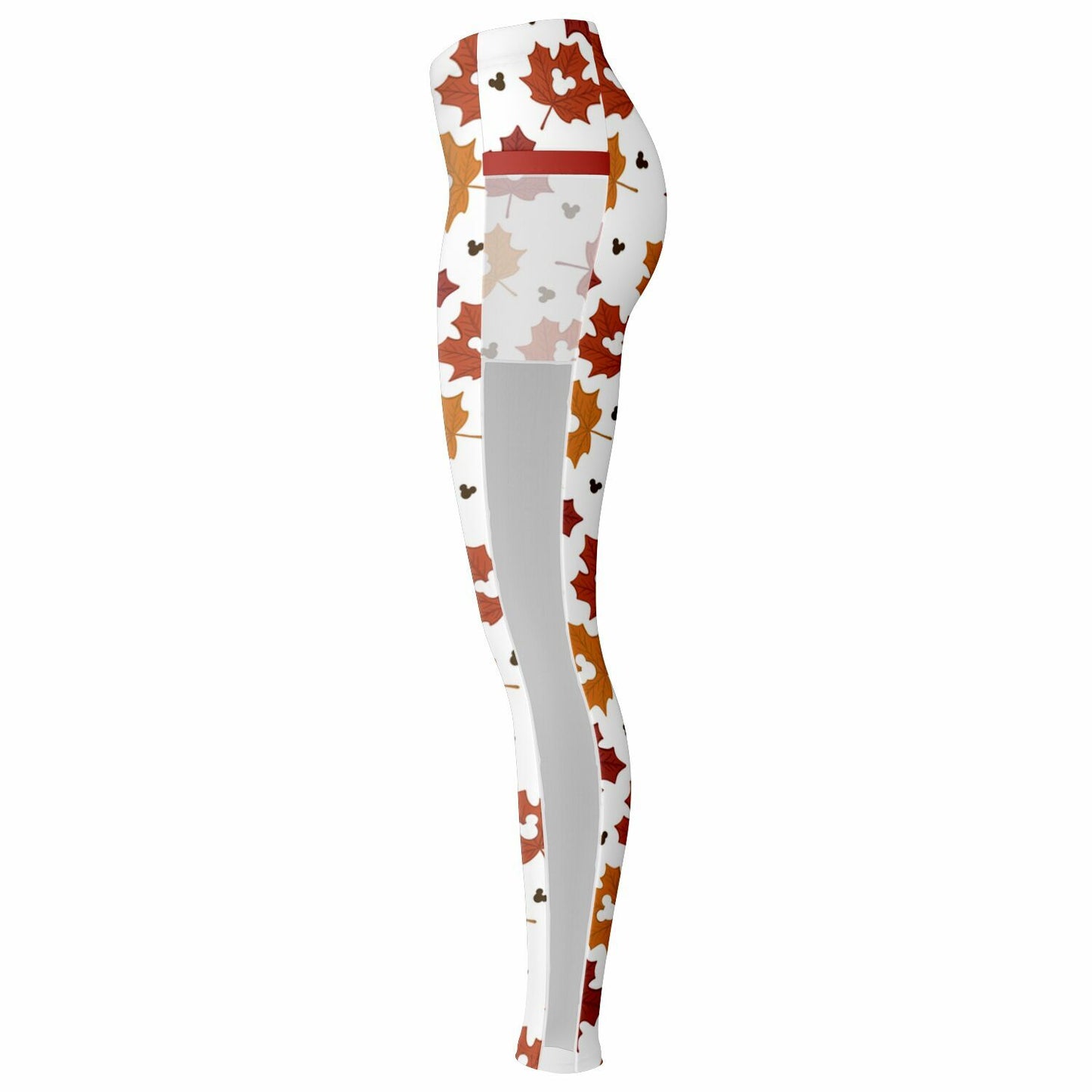 Leaf Collection Light Mesh Pocket Leggings
