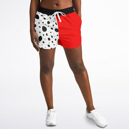 Dalmatian Villain Athletic Shorts