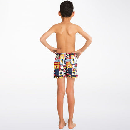 Magical Cruise Kids Swim Trunks