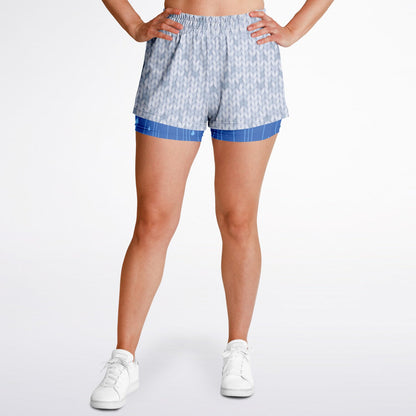 Sadness Double Layer Pocket Shorts