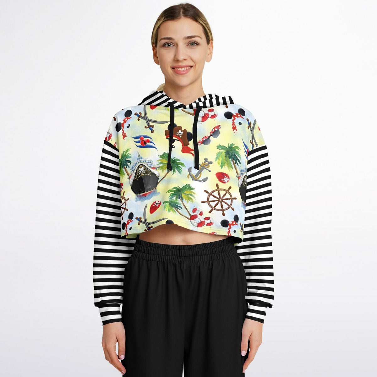 Pirate Collection Cropped Hoodie