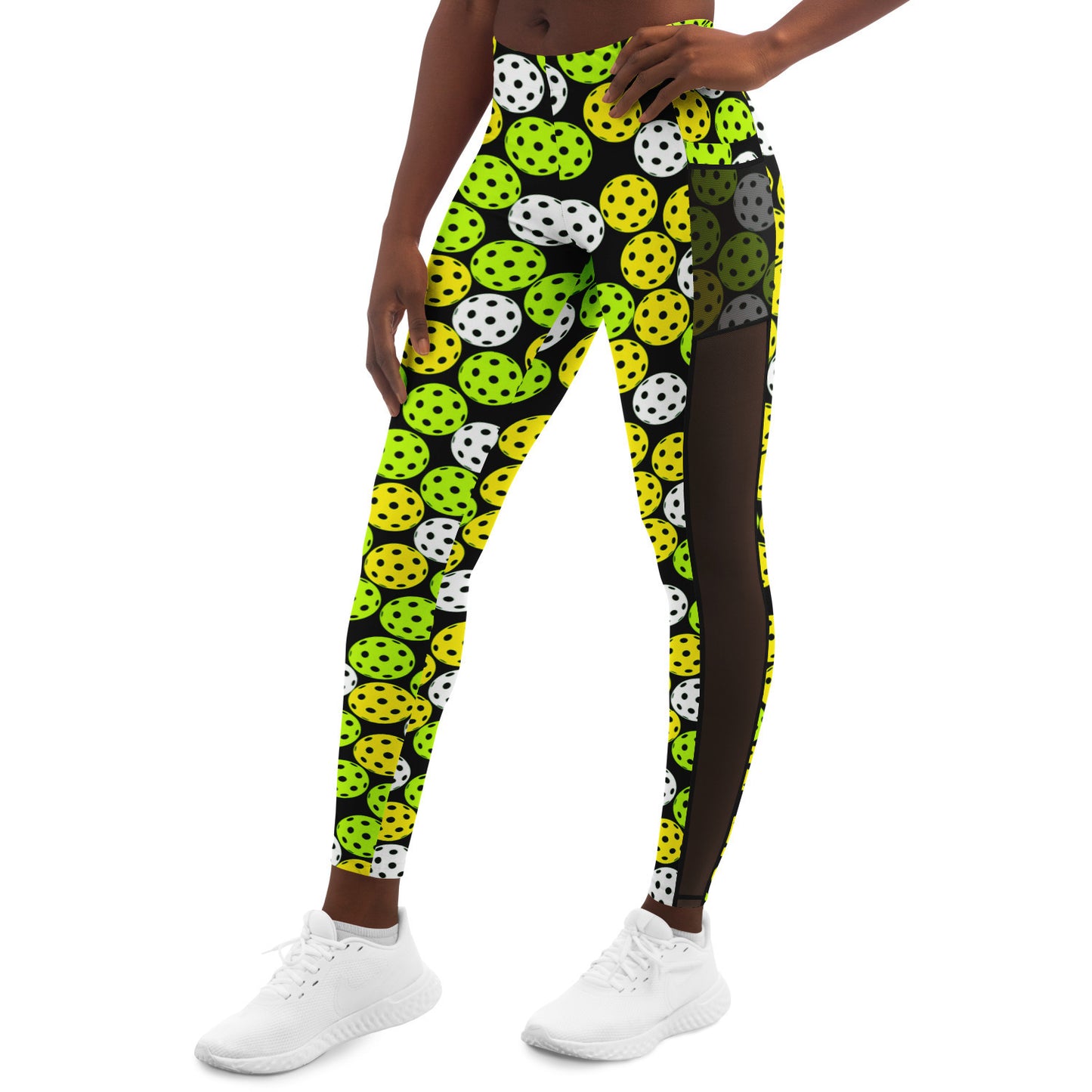 Women's Pickleball Mesh Pocket Leggings