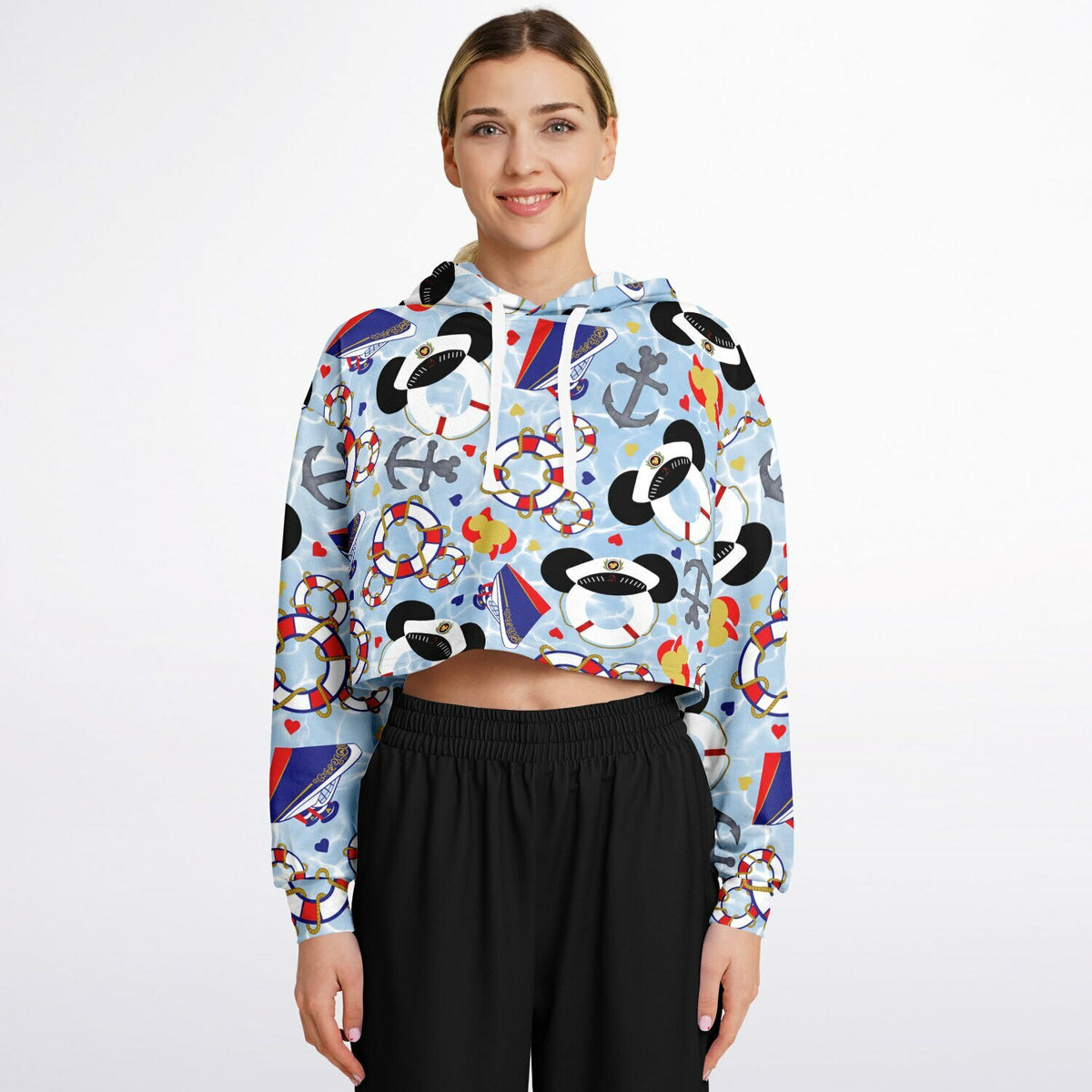 Cruise Collection Cropped Hoodie