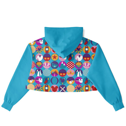 Park Cups Cropped Hoodie