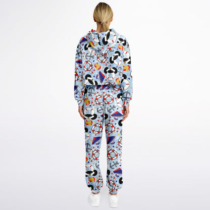 Cruise Collection Cropped Hoodie & Sweatpants