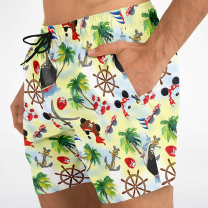 Pirate Men's Swim Trunks