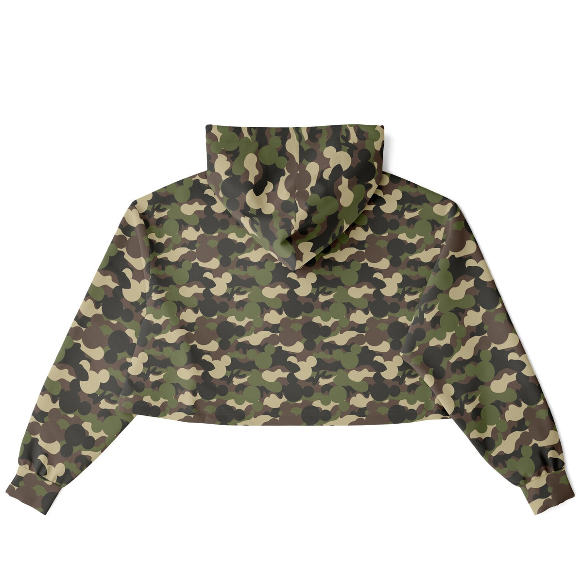 Camo Collection Cropped Hoodie