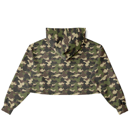 Camo Collection Cropped Hoodie