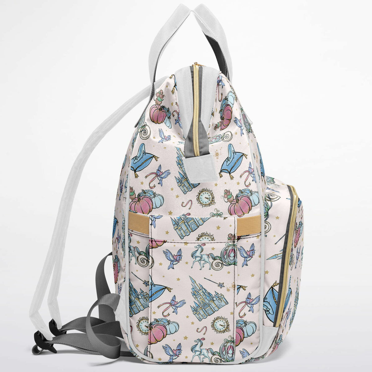 Glass Slipper Diaper Bag Backpack