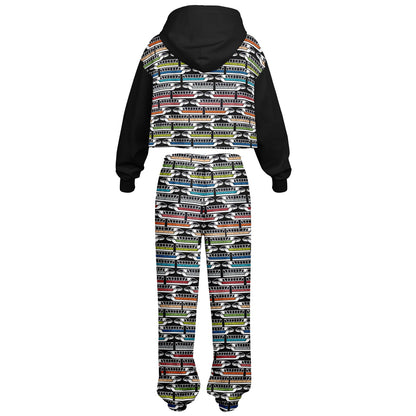Monorail Cropped Hoodie & Sweatpants