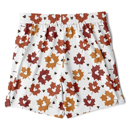 Leaf Collection Light Men's Double Layer Shorts