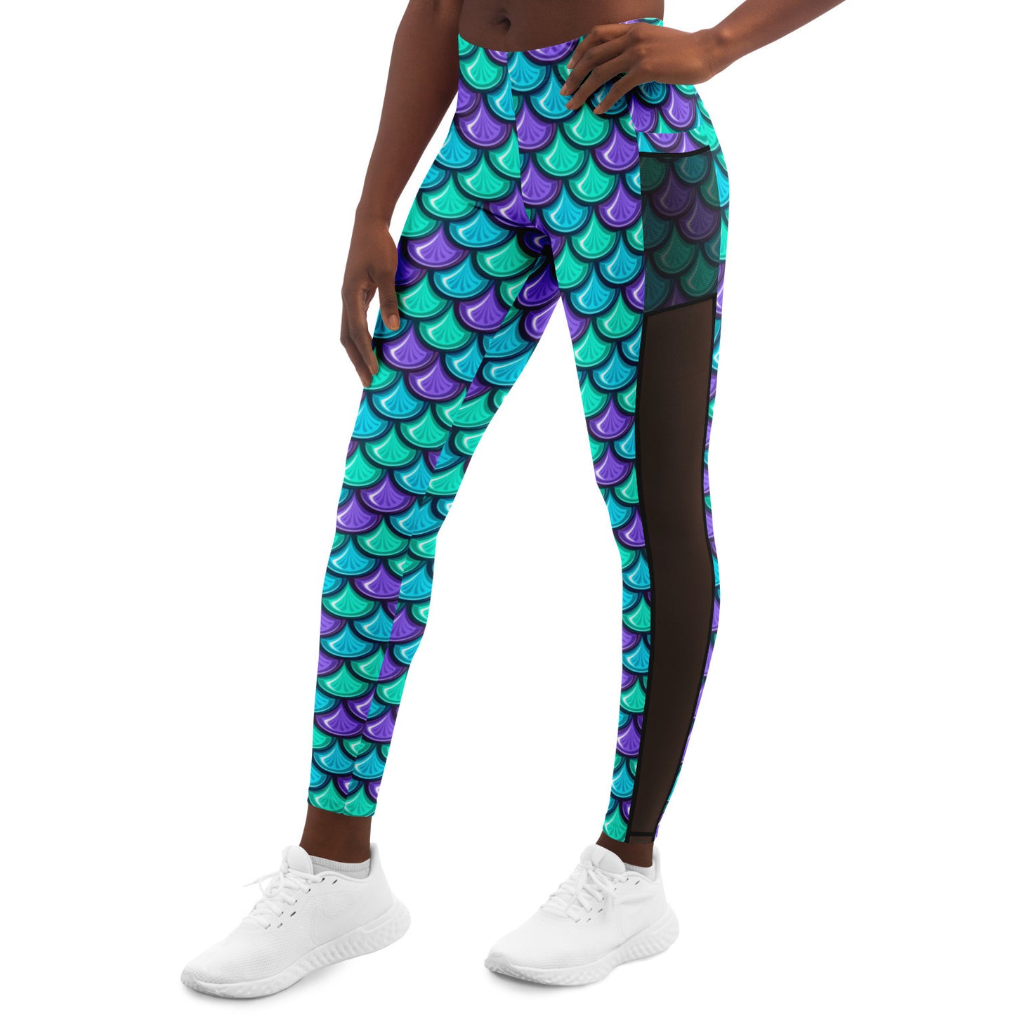 Mermaid Mesh Pocket Legging